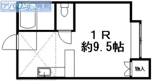 メゾン・ド・ジュアン【1階】の間取り