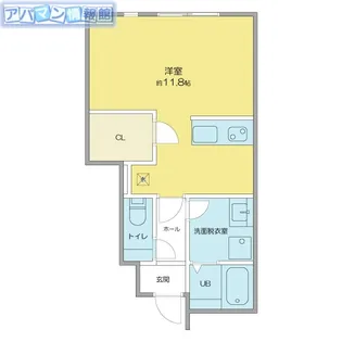 Maison de Richときめき西【102号室】の間取り