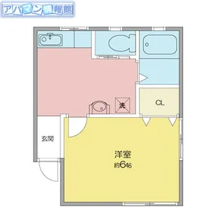 グッドウェル【201号室】の間取り