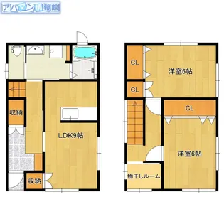 アルベンセ【A号室】の間取り