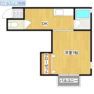 スマートネス小針台【2階】の間取り