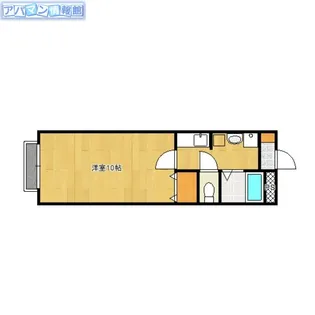 マーヤ小針西【1階】の間取り