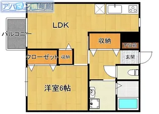 メゾンドリーム【2階】の間取り