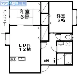 メゾン・トーラス【2階】の間取り