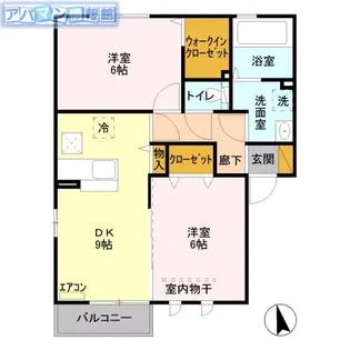 フィロソフィアB【201号室】の間取り