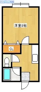 ハイツひまわり【1階】の間取り