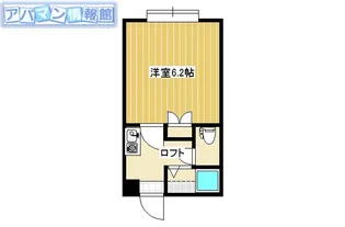 アップルハウス寺尾Ⅰ【202号室】の間取り
