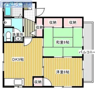 ラ・フォーレ青山【101号室】の間取り