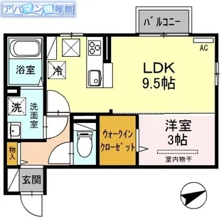 セブンワンテンJ【2階】の間取り