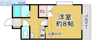 ロイヤルステーションビレッジA【2階】の間取り