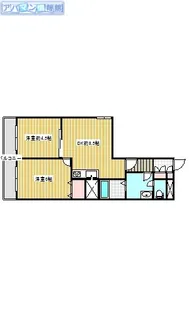 ALF-116【201号室】の間取り