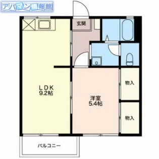 サンハイム【2階】の間取り