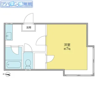 オーシャンⅡ【102号室】の間取り