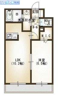 アヴァンティ【3階】の間取り