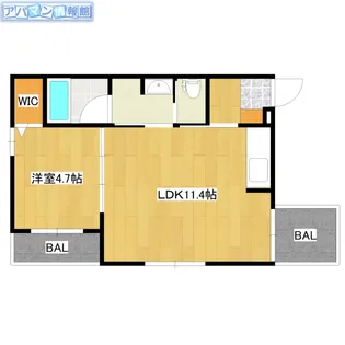 パルテナ【301号室】の間取り