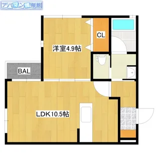 パルテナ【202号室】の間取り
