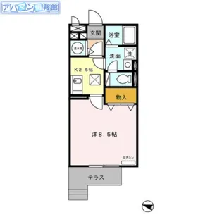 プレズント【1階】の間取り