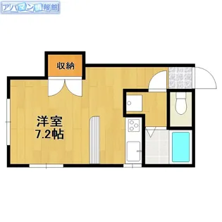 クレセントラネージュ【1階】の間取り