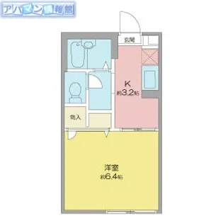 パークアベニュー青山【103号室】の間取り