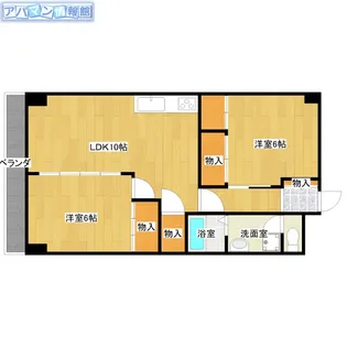 第二渡仙ビル【1階】の間取り