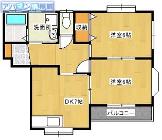 T Mアベニュー【2階】の間取り