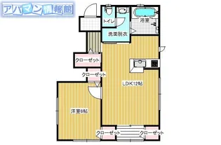 ガーデンハウスC【1階】の間取り