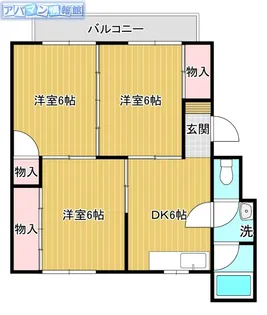 スターハイム【3階】の間取り