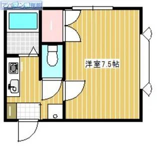 メゾンドエクラン6【203号室】の間取り