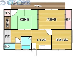 新潟県新潟市江南区荻曽根2丁目【一戸建】の間取り