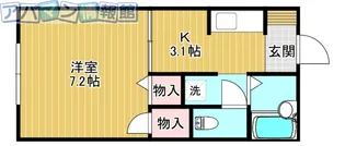 グリーンゲーブルス【1階】の間取り