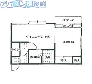 ペア5【101号室】の間取り