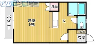ラ・セシリア【108号室】の間取り