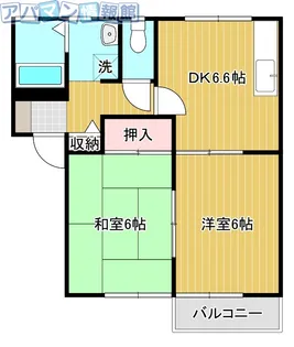 パークハイム砂岡【2階】の間取り