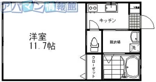 パティオ【2階】の間取り