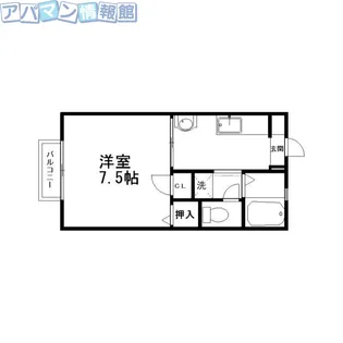 プランドール【1階】の間取り