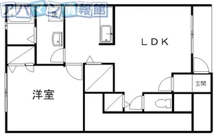 グランシャリオ【1階】の間取り