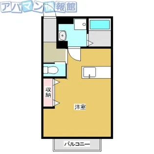 ヴィヴァーチェ【1階】の間取り