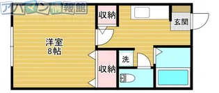 コーポ舟戸【1階】の間取り