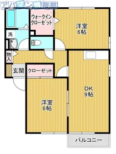 グランメールYB【1階】の間取り