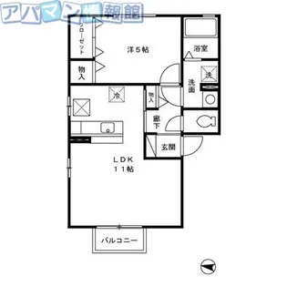 Sweet Chocolat 【1階】の間取り