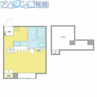 1Rの間取り画像