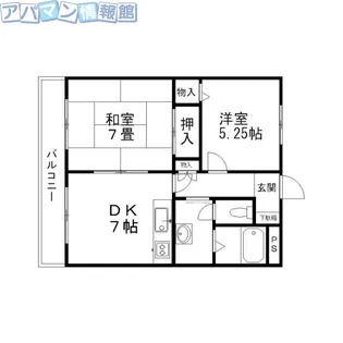 プラムフラワーズ【1階】の間取り