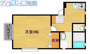 ノーブルカノン【2階】の間取り