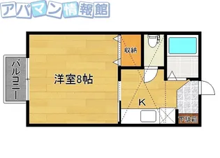 キャメルハウス長潟【2階】の間取り