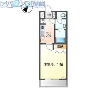 アーティストリー【1階】の間取り