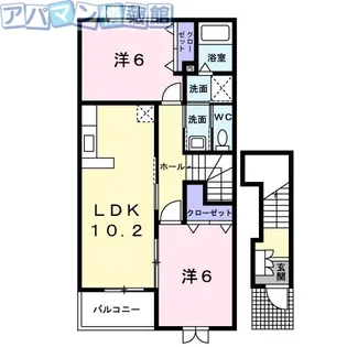 コメット丘【2階】の間取り