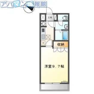 エトワール【1階】の間取り