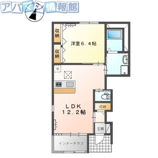 サクラコート【00101号室】の間取り