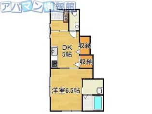 メアリーローズ【1階】の間取り