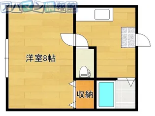 ラ・ペジブル【203号室】の間取り